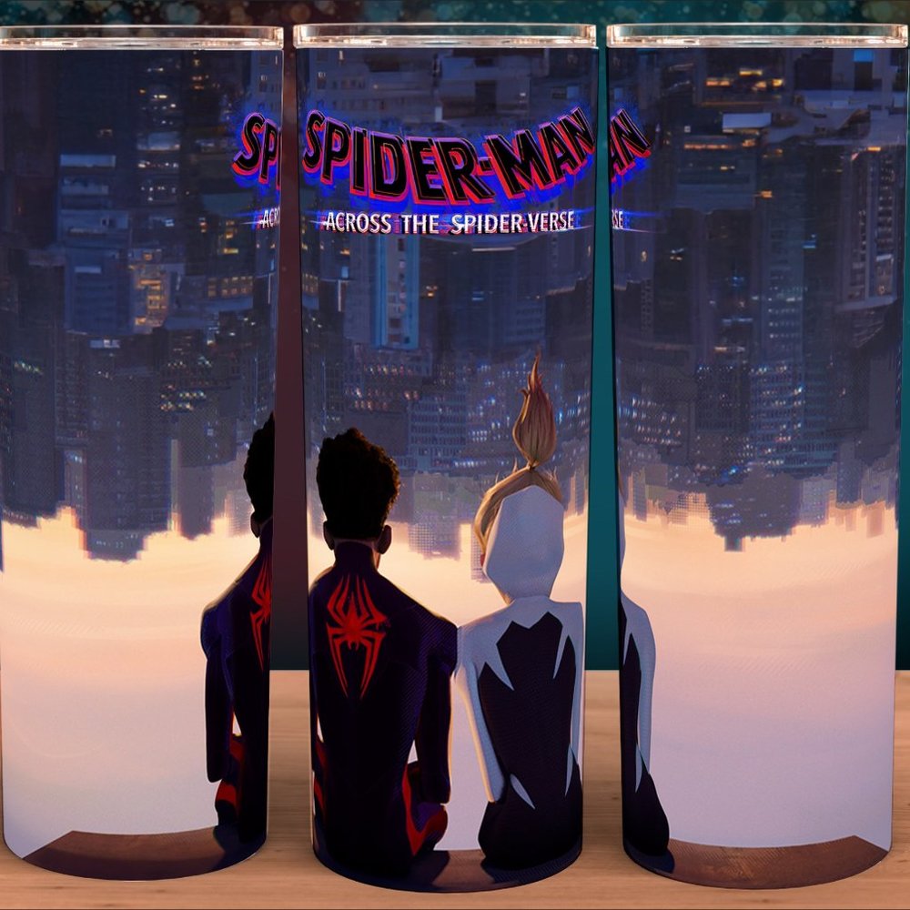 Spider-man Into the Spiderverse Miles Morales 3 Cup Mug Tumbler  20oz